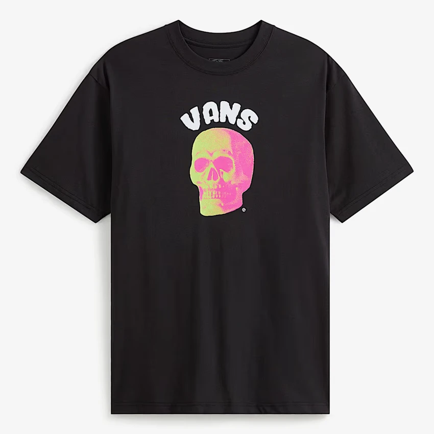 VANS Bone Head Loose Ss Tee BLACK VN000VYWBLK1 - UndergroundShop